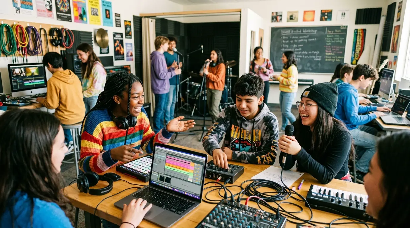 Médiation pédagogique et ateliers scolaires de culture sonore